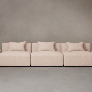 The Breuer Modular Sofa - Heritage Belgian Linen Petal