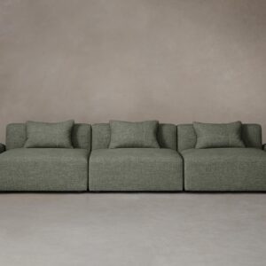 The Breuer Modular Sofa - Heritage Belgian Linen Thyme