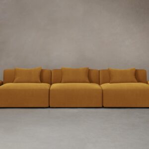 The Breuer Modular Sofa - Mohair Amber