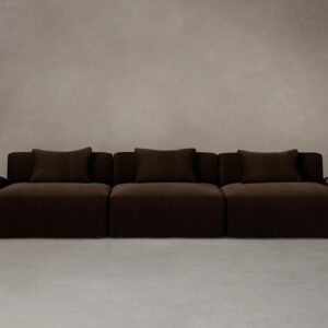 The Breuer Modular Sofa - Mohair Chocolate