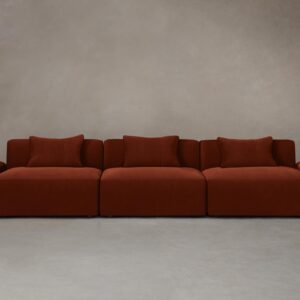 The Breuer Modular Sofa - Mohair Spice