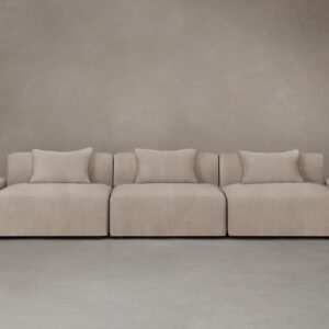 The Breuer Modular Sofa - Nubuck Leather Fawn
