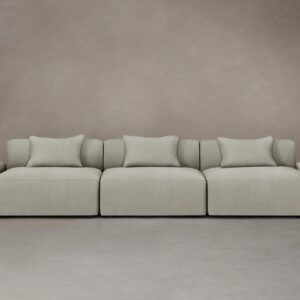 The Breuer Modular Sofa - Performance Mélange Weave Flint