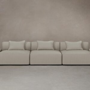 The Breuer Modular Sofa - Performance Textured Linen Flax