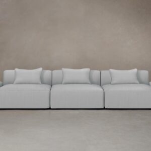 The Breuer Modular Sofa - Performance Linen Weave Cloud