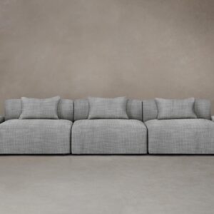 The Breuer Modular Sofa - Performance Textured Tweed Alpine
