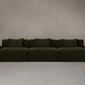 The Breuer Modular Sofa - Performance Velvet Olive