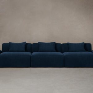 The Breuer Modular Sofa - Performance Velvet Sapphire