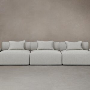 The Breuer Modular Sofa - Performance Woven Chenille Steel