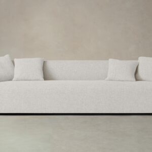 The Breuer Sofa - Heritage Belgian Linen Egret