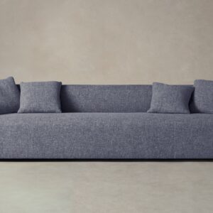 The Breuer Sofa - Heritage Belgian Linen Lake