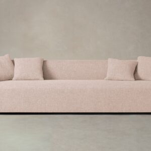 The Breuer Sofa - Heritage Belgian Linen Petal