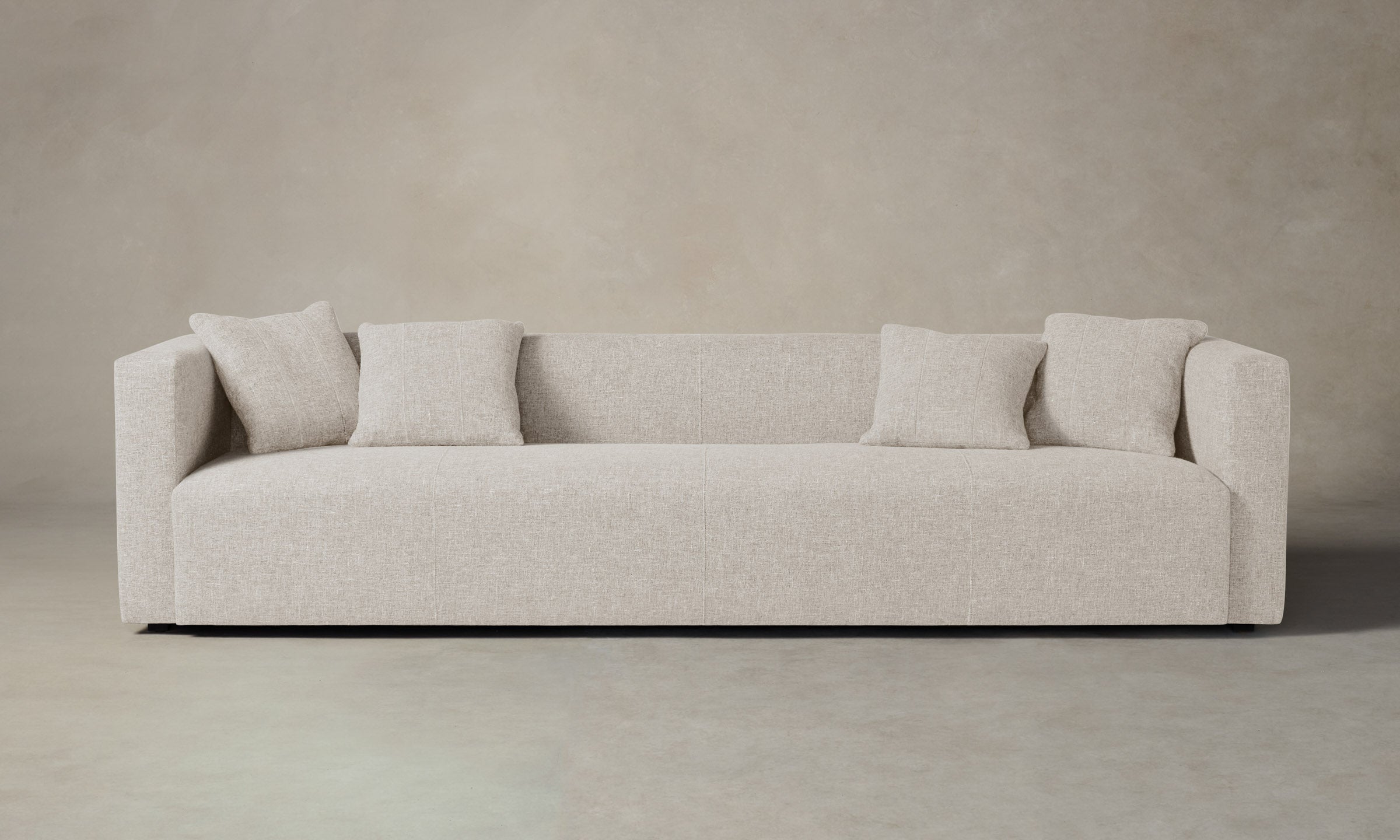 The Breuer Sofa - Heritage Belgian Linen Summit