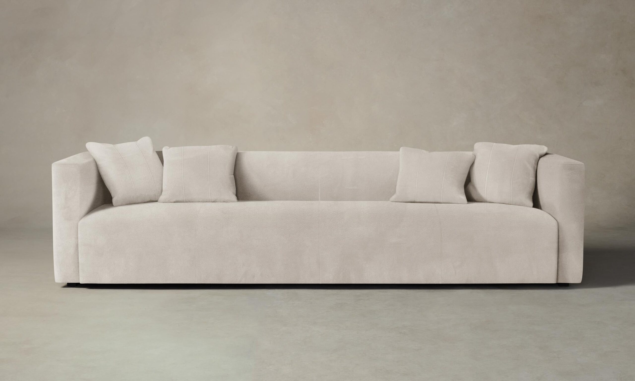 The Breuer Sofa - Nubuck Leather Sail