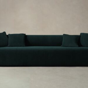 The Breuer Sofa - Performance Velvet Emerald