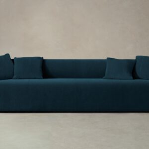 The Breuer Sofa - Performance Velvet Lagoon