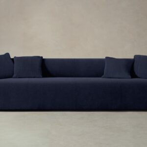 The Breuer Sofa - Performance Velvet Midnight