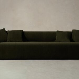The Breuer Sofa - Performance Velvet Olive
