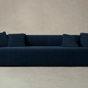 The Breuer Sofa - Performance Velvet Sapphire