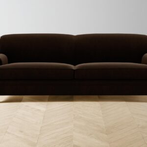 The Carmine Sofa - Mohair Chocolate