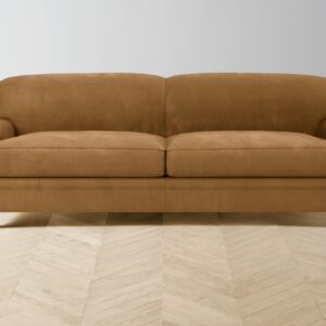The Carmine Sofa - Nubuck Leather Saddle