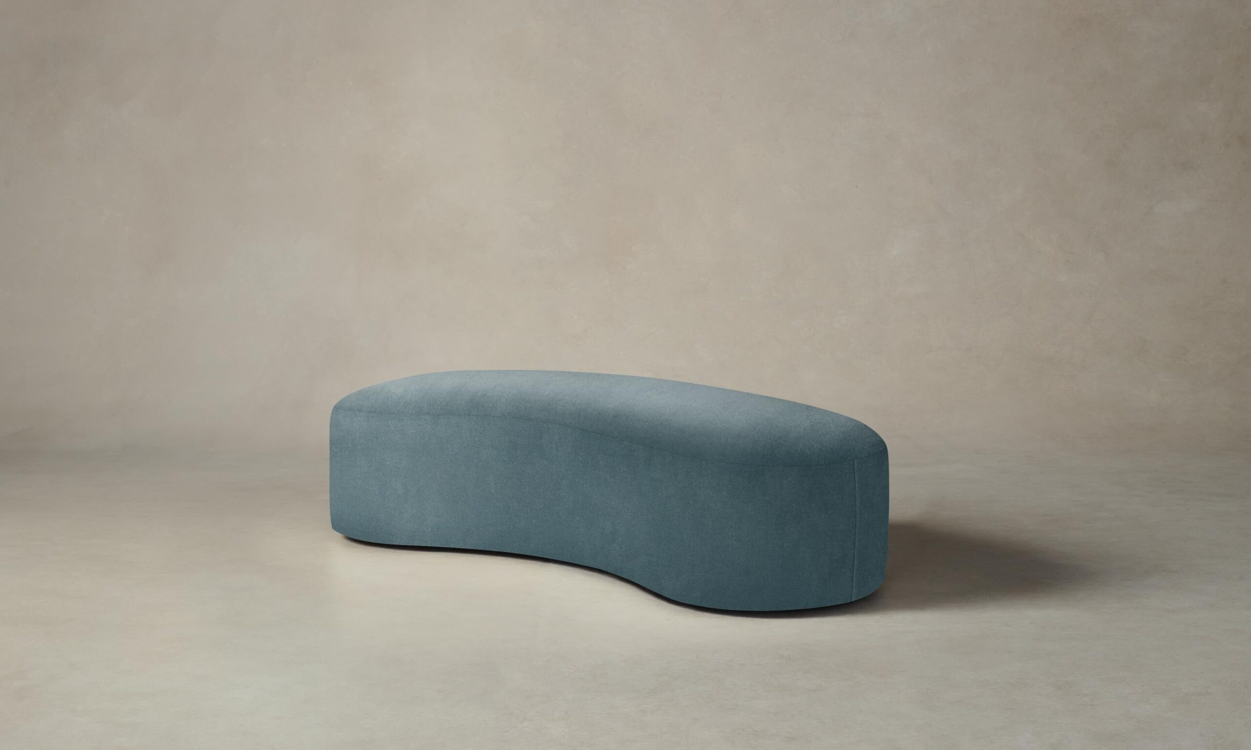 The Chelsea Daybed - Mohair Slate Blue