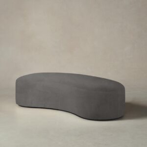 The Chelsea Daybed - Nubuck Leather Asphalt