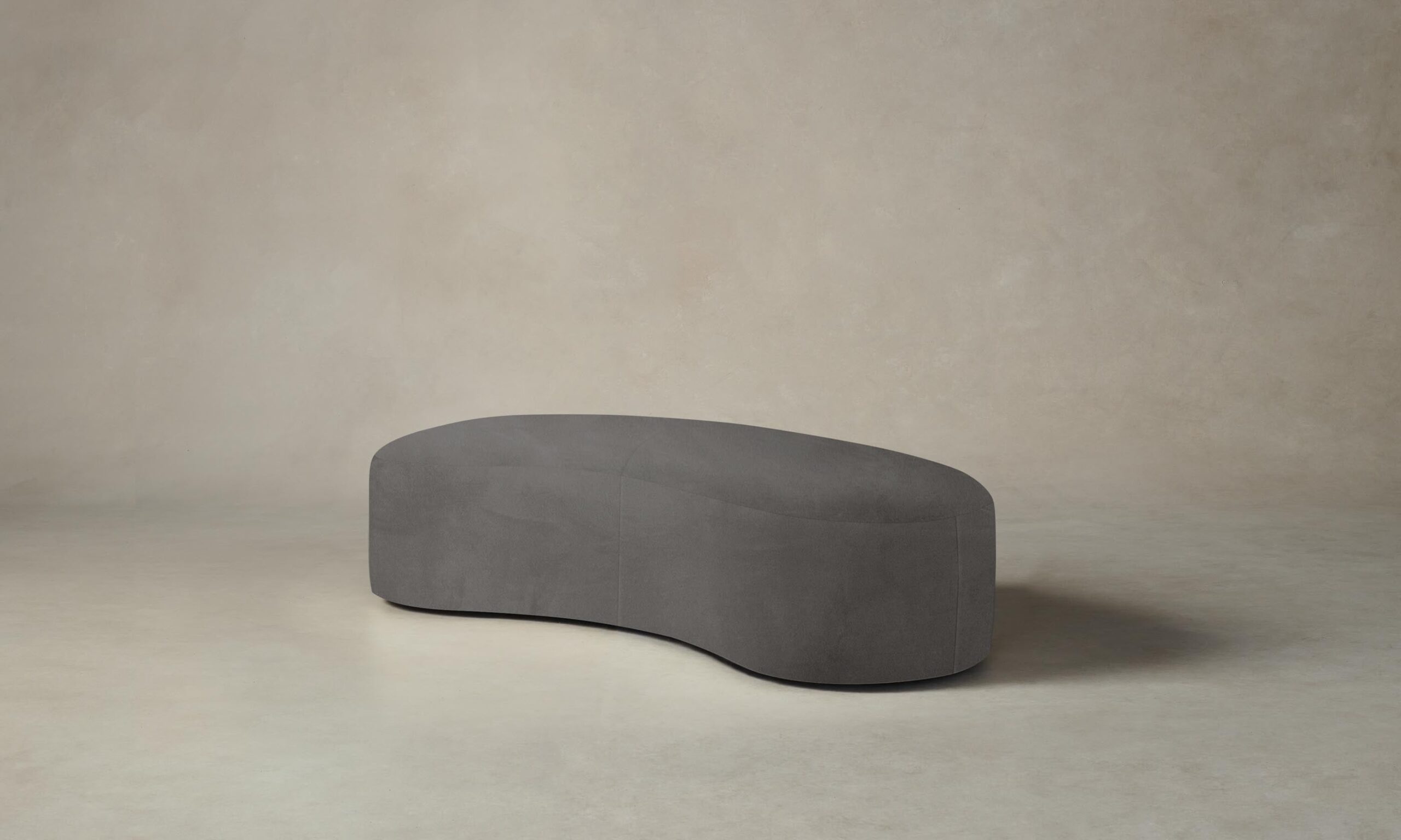 The Chelsea Daybed - Nubuck Leather Asphalt