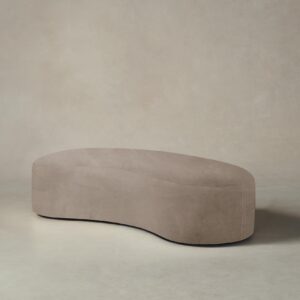 The Chelsea Daybed - Nubuck Leather Fawn