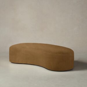The Chelsea Daybed - Nubuck Leather Saddle
