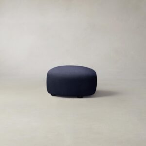 chelsea-ottoman_performance-velvet-midnight_charcoal_round2.0.jpg The Chelsea Ottoman - Performance Velvet Midnight