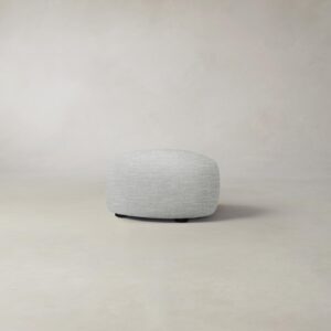 chelsea-ottoman_performance-woven-chenille-steel_charcoal_round2.0.jpg The Chelsea Ottoman - Performance Woven Chenille Steel