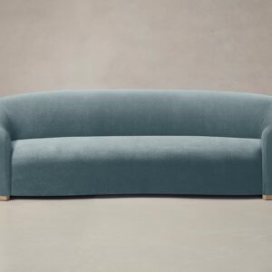 chelsea-sofa_mohair-slate-blue_driftwood2.0.jpg The Chelsea Sofa - Mohair Slate Blue