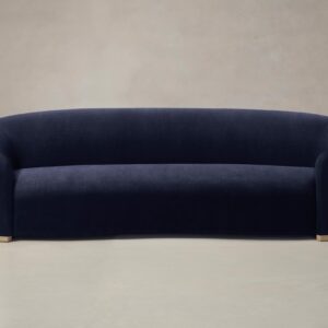 chelsea-sofa_performance-velvet-midnight_driftwood2.0.jpg The Chelsea Sofa - Performance Velvet Midnight