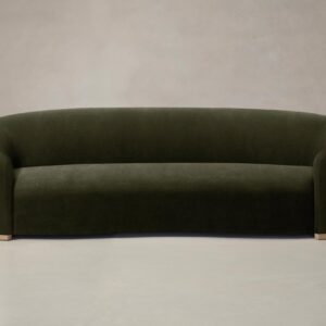 chelsea-sofa_performance-velvet-olive_driftwood2.0.jpg The Chelsea Sofa - Performance Velvet Olive