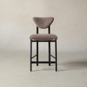 cooper-counter-stool_belgian-linen-carob_one-finish2.0.jpg The Cooper Counter Stool - Heritage Belgian Linen Carob