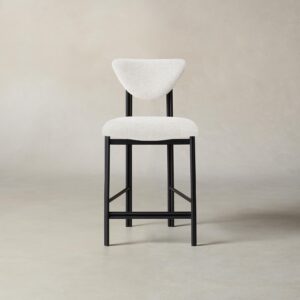 cooper-counter-stool_belgian-linen-egret_one-finish2.0.jpg The Cooper Counter Stool - Heritage Belgian Linen Egret
