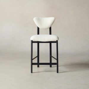 cooper-counter-stool_italian-boucl-white_one-finish2.0.jpg The Cooper Counter Stool - Italian Bouclé White