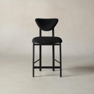 cooper-counter-stool_pebbled-leather-ink_one-finish2.0.jpg The Cooper Counter Stool - Pebbled Leather Ink