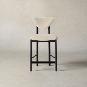 cooper-counter-stool_pebbled-leather-stone_one-finish2.0.jpg The Cooper Counter Stool - Pebbled Leather Stone