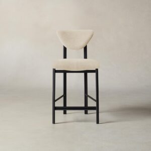 cooper-counter-stool_performance-melange-weave-shell_one-finish2.0.jpg The Cooper Counter Stool - Performance Mélange Weave Shell