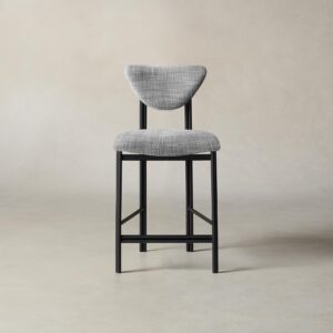 cooper-counter-stool_performance-textured-tweed-alpine_one-finish2.0.jpg The Cooper Counter Stool - Performance Textured Tweed Alpine