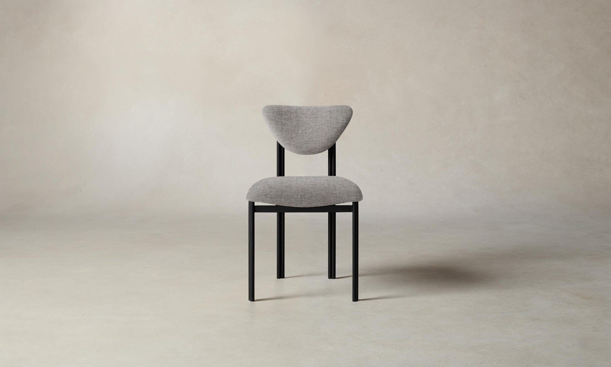 The Cooper Dining Chair - Heritage Belgian Linen Agate