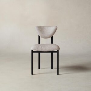 cooper-dining-chair_italian-boucl-fossil_one-finish2.0.jpg The Cooper Dining Chair - Italian Bouclé Fossil