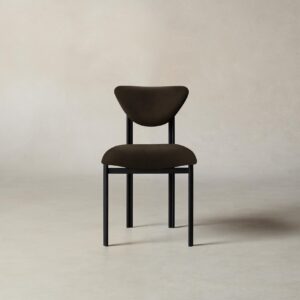 The Cooper Dining Chair - Nubuck Leather Espresso