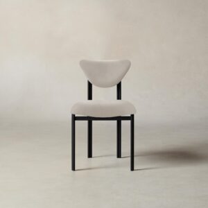 The Cooper Dining Chair - Nubuck Leather Sail