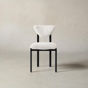 cooper-dining-chair_performance-textured-tweed-snow_one-finish2.0.jpg The Cooper Dining Chair - Performance Textured Tweed Snow