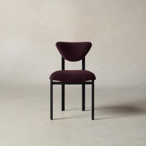 cooper-dining-chair_performance-velvet-merlot_one-finish2.0.jpg The Cooper Dining Chair - Performance Velvet Merlot
