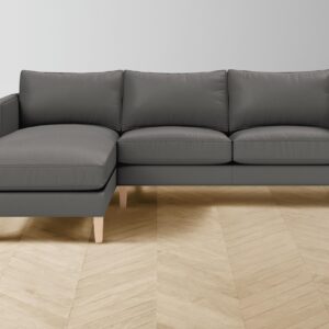 crosby-chaise-sectional_pebbled-leather-ash_driftwood-l2.0.jpg The Crosby Sectional - Pebbled Leather Ash