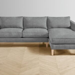 The Crosby Sectional - Performance Mélange Weave Night